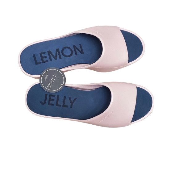 NWT Lemon Jelly Sunny Baby Rose Pink Platform Slide Sandal Size 39 - Picture 3 of 8